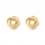 Love Knot Earrings 14K Yellow Gold