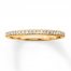 Diamond Wedding Band 1/8 ct tw 14K Yellow Gold