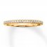 Diamond Wedding Band 1/8 ct tw 14K Yellow Gold