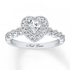 Neil Lane Engagement Ring 3/4 ct tw Diamonds 14K White Gold