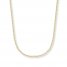 Box Chain 14K Yellow Gold 18" Length