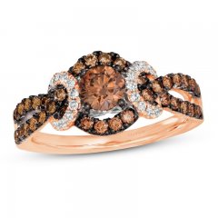 Le Vian Diamond Ring 1 ct tw 14K Strawberry Gold