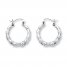 Hoop Earrings Sterling Silver