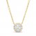 Lab-Created Diamonds by KAY Necklace 1/2 ct tw 14K Yellow Gold 19"