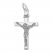 Crucifix Charm Sterling Silver