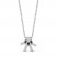 Disney Treasures Diamond Mickey Glove Necklace 1/6 ct tw Sterling Silver 17"