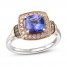 Le Vian Creme Brulee Tanzanite Ring 1/3 ct tw Diamonds 14K Two-Tone Gold