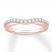 Diamond Anniversary Band 1/4 ct tw Round-cut 14K Rose Gold