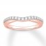 Diamond Anniversary Band 1/4 ct tw Round-cut 14K Rose Gold