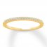 Diamond Anniversary Band 1/10 ct tw Round-cut 10K Yellow Gold