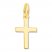 Cross Charm 14K Yellow Gold