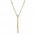 Diamond Necklace 1/3 Carat tw 10K Yellow Gold