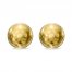 Children's 4mm Ball Earrings 14K Yellow Gold