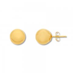 Ball Earrings 10K Yellow Gold