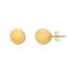 Ball Earrings 10K Yellow Gold