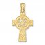 Celtic Cross Charm 14K Yellow Gold