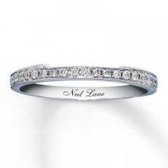 Neil Lane Wedding Band 1/5 ct tw Diamonds 14K White Gold