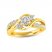 Diamond Three-Stone Engagement Ring 1 ct tw Round-cut 14K Yellow Gold