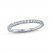 Monique Lhuillier Bliss Diamond Wedding Band 1/3 ct tw Round-cut 18K White Gold