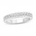 Diamond Wedding Band 3/4 ct tw 14K White Gold