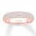 Diamond Anniversary Band 1/2 ct tw Round-cut 14K Rose Gold