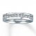 Previously Owned Diamond Wedding Band 1/2 ct tw Round-cut 14K White Gold