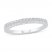 Diamond Wedding Band 1/6 ct tw 10K White Gold