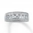 Previously Owned Diamond Ring 1 ct tw Round-cut 14K White Gold