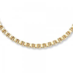 Link Bracelet 10K Yellow Gold 8" Length