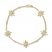 Diamond Star Bracelet 3/4 ct tw Round-cut 10K Yellow Gold