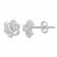 Diamond Earrings 1/4 ct tw Round-cut 10K White Gold