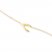 Wishbone Bracelet 14K Yellow Gold