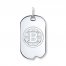 NHL Boston Bruins Dog Tag Sterling Silver