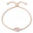 Encircled by Love Diamond Bolo Bracelet 1/3 ct tw 10K Rose Gold