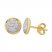 Diamond Earrings 1/2 ct tw Round-cut 10K Yellow Gold