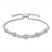 Diamond Bolo Bracelet 1/5 ct tw Round-cut Sterling Silver