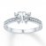 Diamond Butterfly Ring 1/4 ct tw Round-cut 10K White Gold