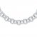 Open Link Anklet Sterling Silver 10" Length