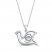 Unstoppable Love 1/20 ct tw Necklace Sterling Silver