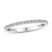 Diamond Wedding Band 1/8 ct tw Round-cut 14K White Gold