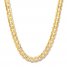 Men's Miami Cuban Curb Necklace 10K Yellow Gold 24" Length