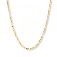 Milano Rope Chain Necklace 10K Yellow Gold