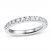 Diamond Wedding Band 1/2 ct tw Round-cut 14K White Gold