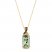 Le Vian Quartz Necklace 1/6 ct tw Diamonds 14K Honey Gold 18"