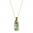 Le Vian Quartz Necklace 1/6 ct tw Diamonds 14K Honey Gold 18"