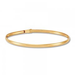 Children's Flexible Baby Bangle 14K Yellow Gold