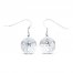 Sand Dollar Earrings Sterling Silver