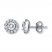 Diamond Earrings 1 ct tw Round-cut 14K White Gold