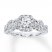 Diamond Engagement Ring 1 ct tw Round-cut 14K White Gold