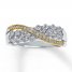 Diamond Band 1 ct tw Round-cut 14K Two-Tone Gold